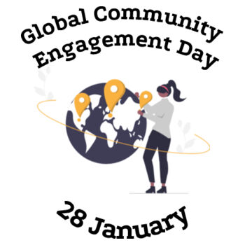 Global Community Engagement Day - T-shirt 1 Design