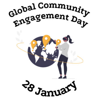 Global Community Engagement Day - T-shirt 3 Design
