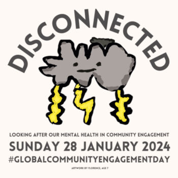 Global Community Engagement Day 2024 - Standard tote bag Design