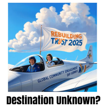 Global Community Engagement Day 2025 - Destination Unknown? - - Standard Mens t-shirt Design