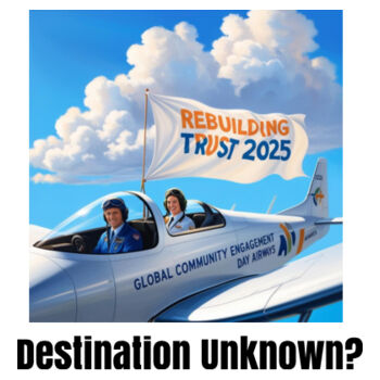 Global Community Engagement Day 2025 - Destination Unknown? - Standard Womans t-shirt Design