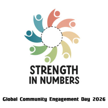 Strength in numbers - Global Community Engagement Day 2026 (women's style) Design