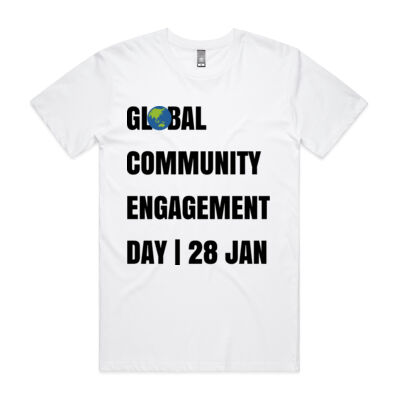 GLOBAL COMMUNITY ENGAGEMENT DAY - T-SHIRT 5  Thumbnail