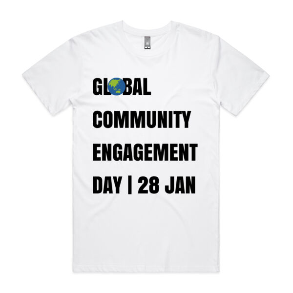 GLOBAL COMMUNITY ENGAGEMENT DAY - T-SHIRT 5  Thumbnail