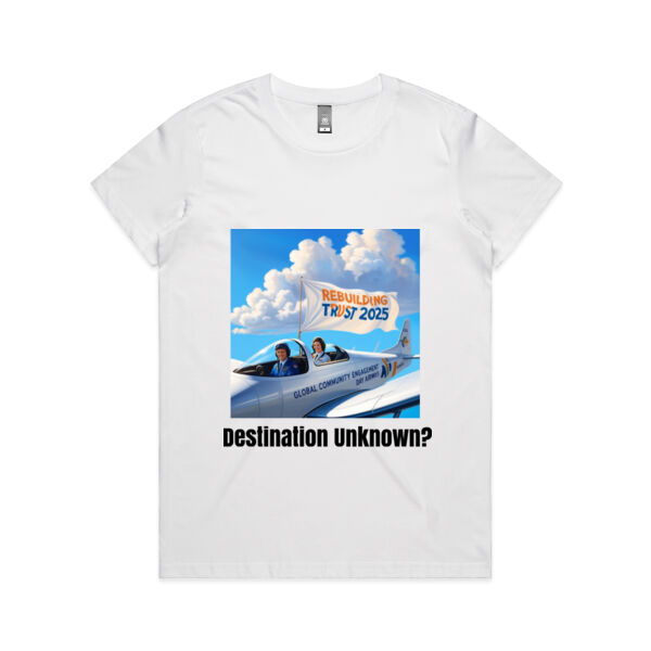 Global Community Engagement Day 2025 - Destination Unknown? - Standard Womans t-shirt Thumbnail